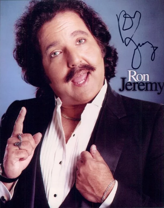 Ron Jeremy autograph