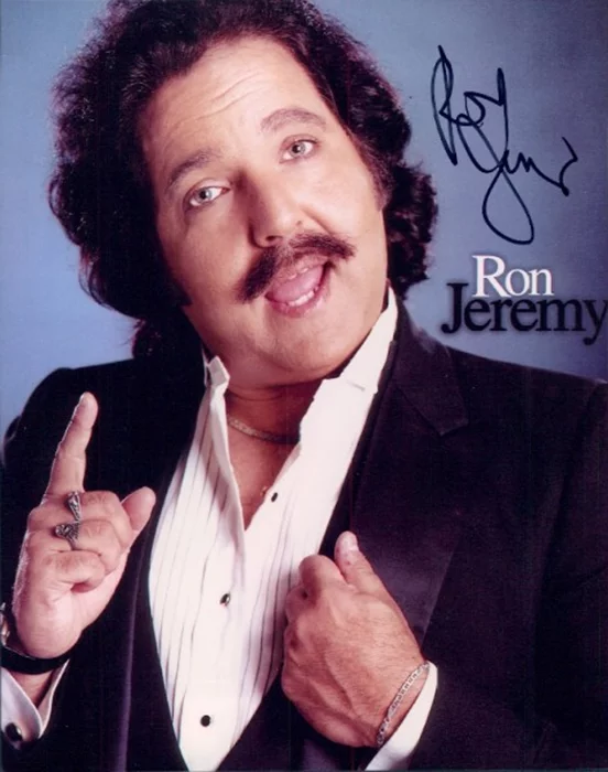 Ron Jeremy autograph