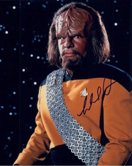 Michael Dorn autograph