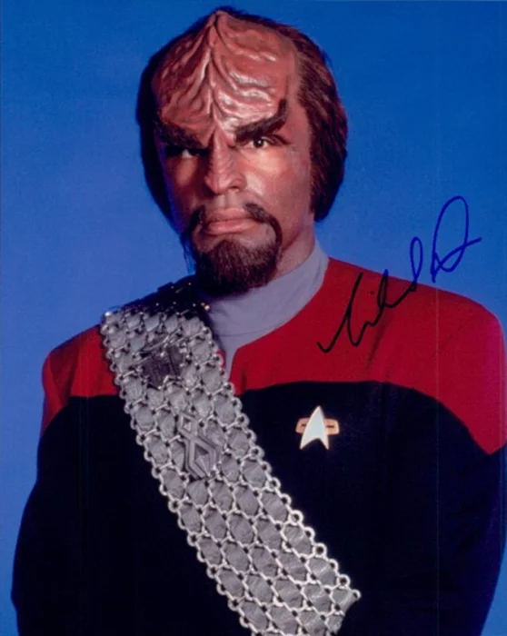 Michael Dorn autograph