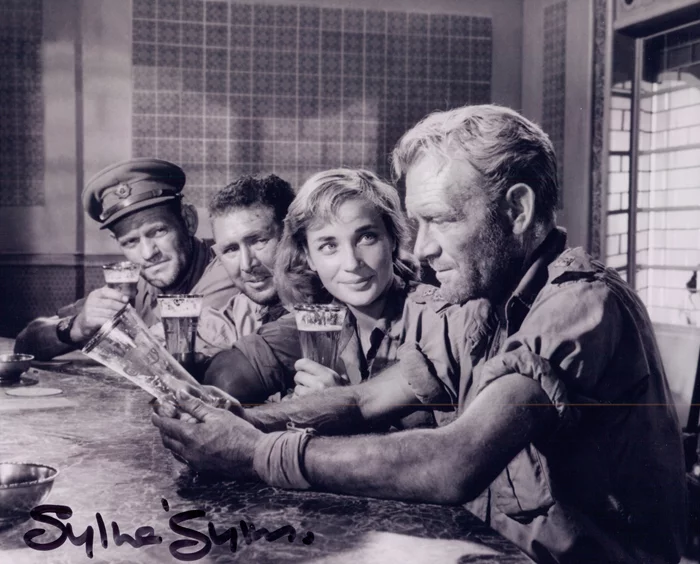 Sylvia Syms autograph