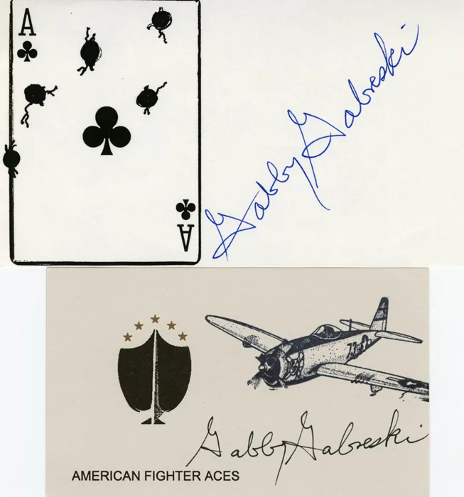 Gabby Gabreski autograph