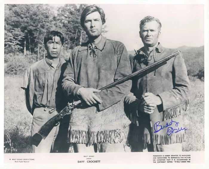 Davy Crockett autograph