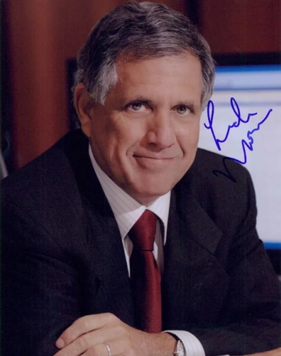 Leslie Moonves autograph