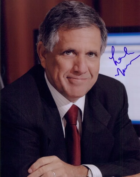 Leslie Moonves autograph