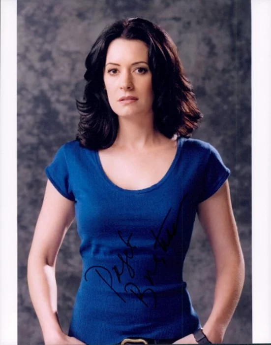 Paget Brewster autograph