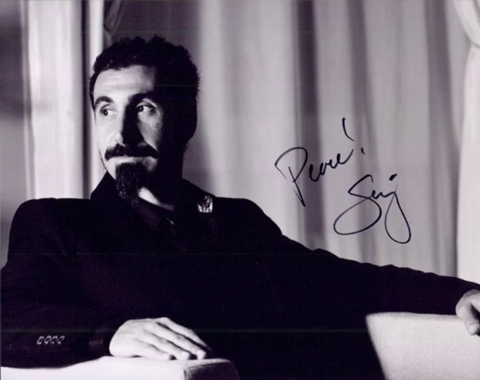 Serj Tankian autograph