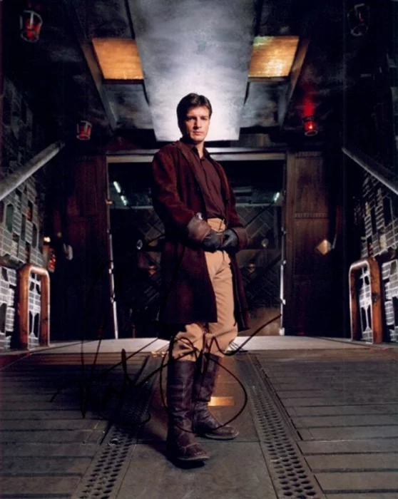 Nathan Fillion autograph