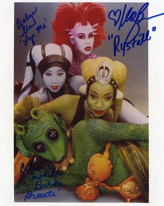 Star Wars Dancing Girls autograph