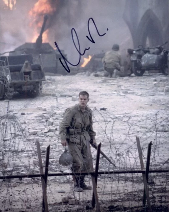Matt Damon autograph