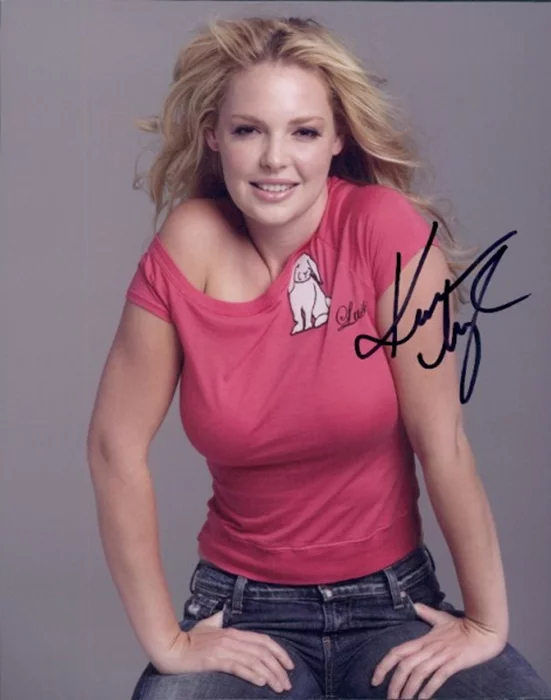 Katherine Heigl autograph