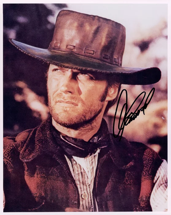 Clint Eastwood autograph