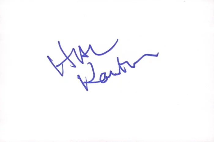 Hal Kanter autograph