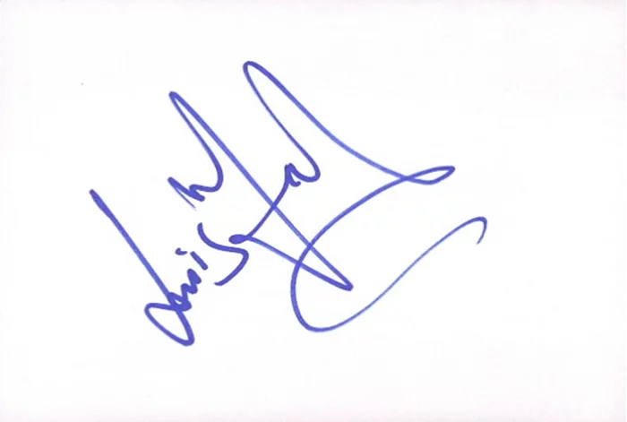 Louis Mandylor autograph
