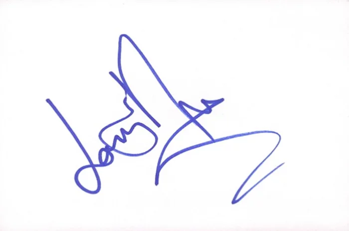 Louis Mandylor autograph