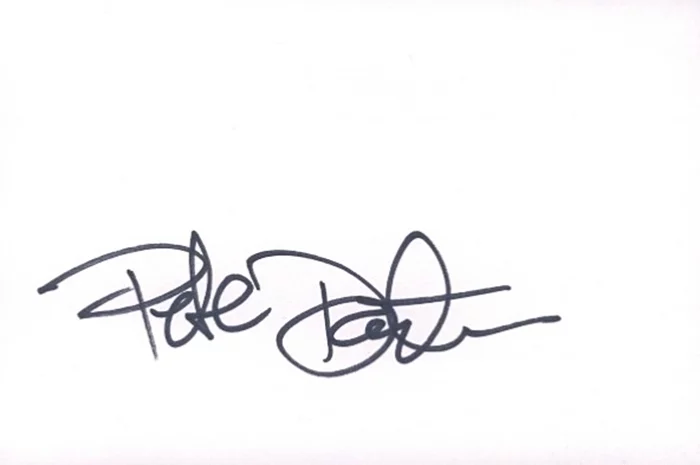 Pete Docter autograph
