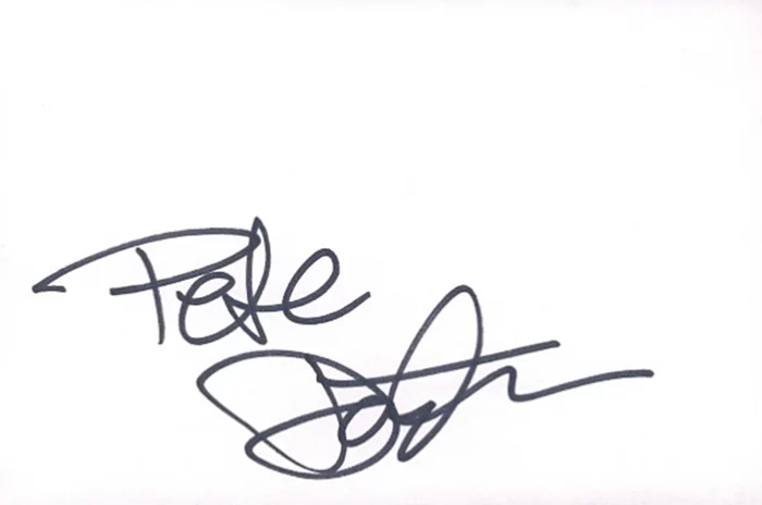 Pete Docter autograph