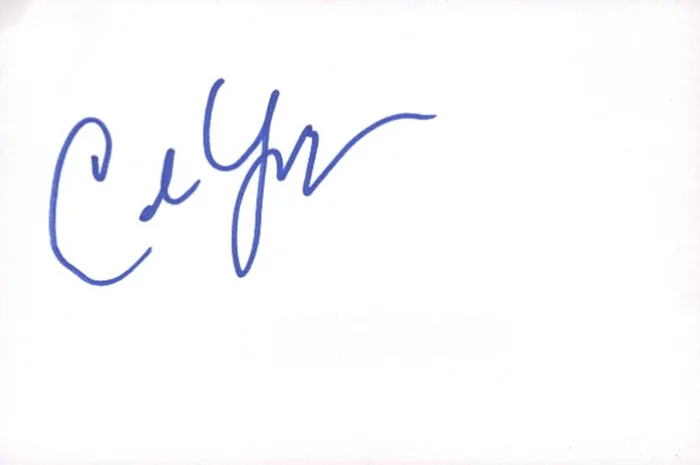 Cedric Yarbrough autograph