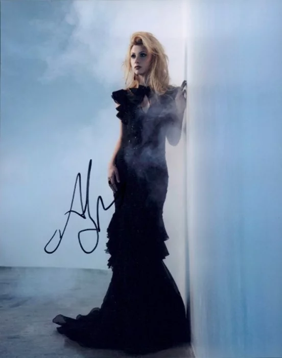 Aly Michalka autograph