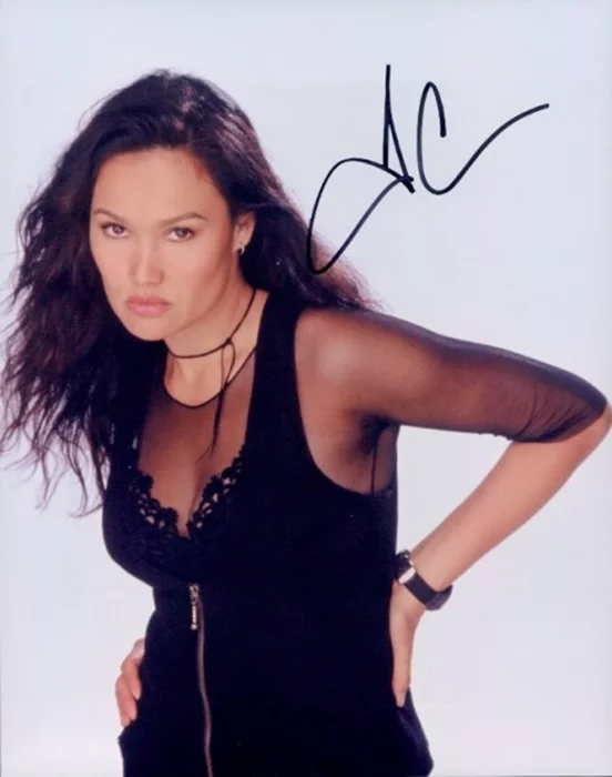 Tia Carrere autograph