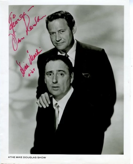 Rowan & Martin's Laugh-In autograph