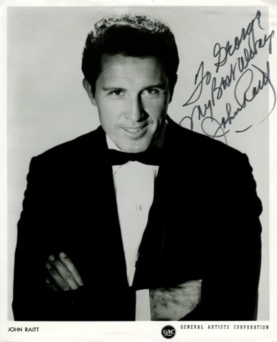 John Raitt autograph