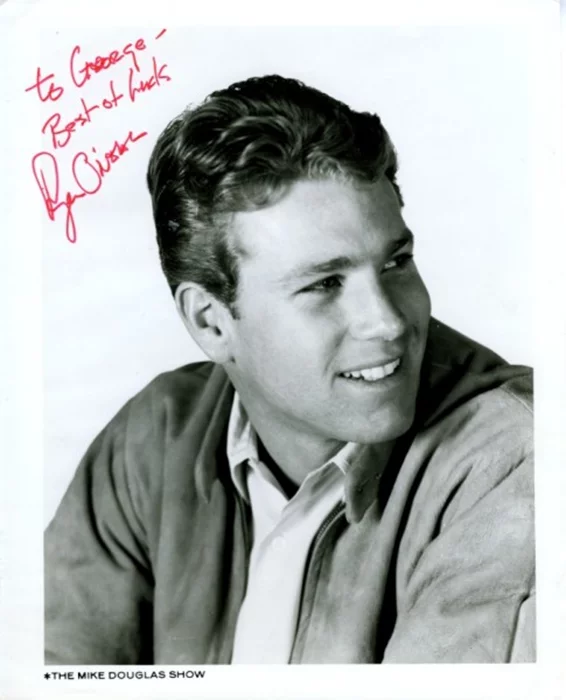 Ryan O'Neal autograph