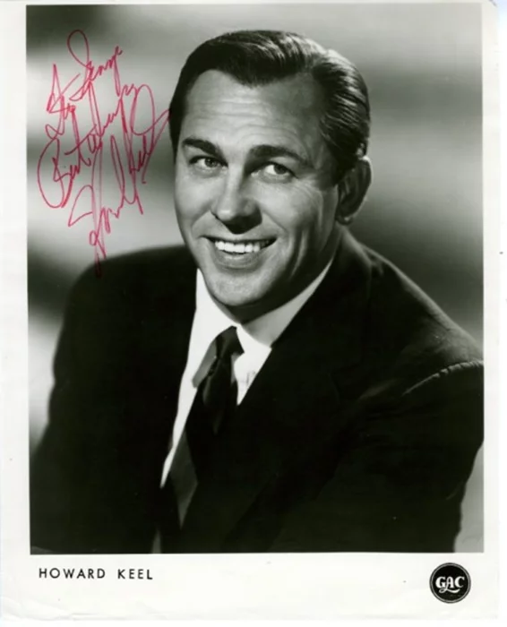 Howard Keel autograph