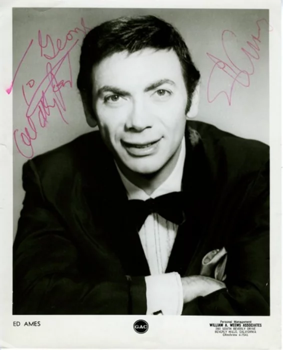 Ed Ames autograph