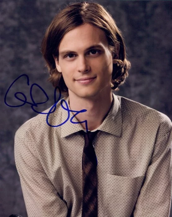 Matthew Gray Gubler autograph