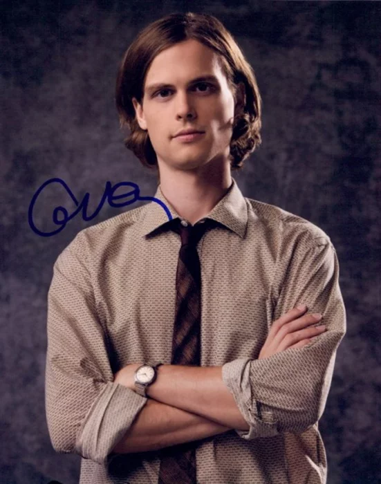 Matthew Gray Gubler autograph
