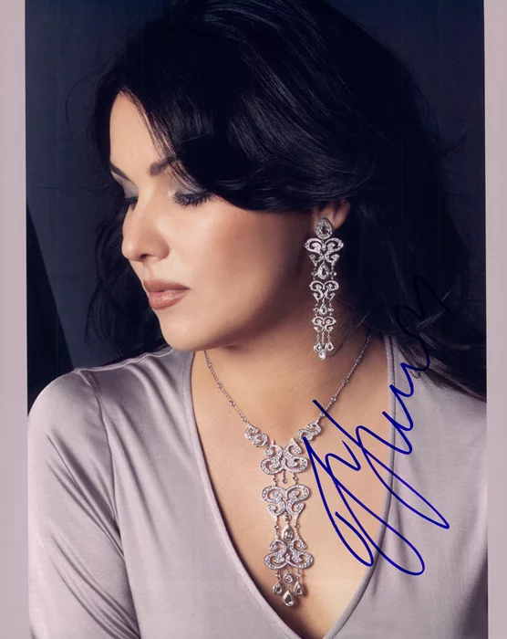 Anna Netrebko autograph