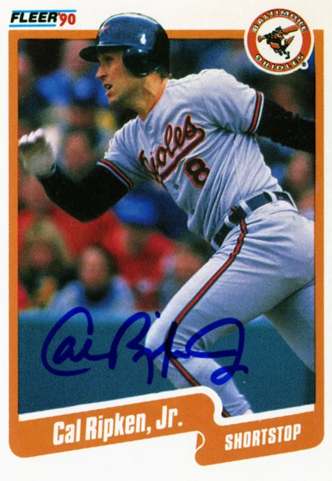 Cal Ripken, Jr. autograph