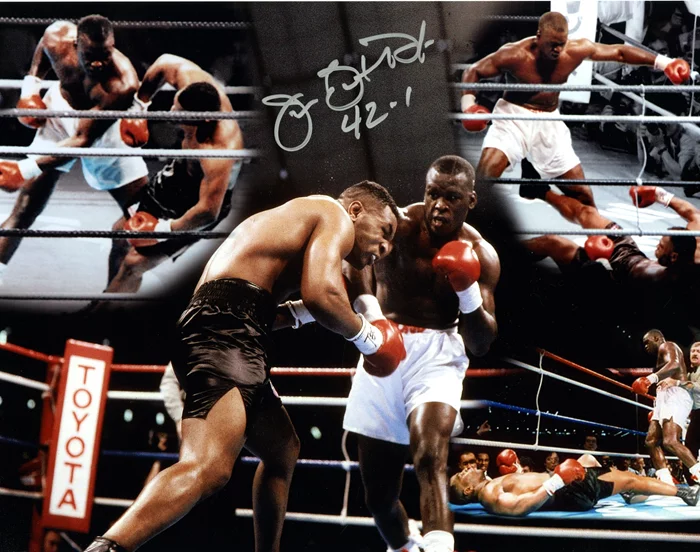 James Buster Douglas autograph