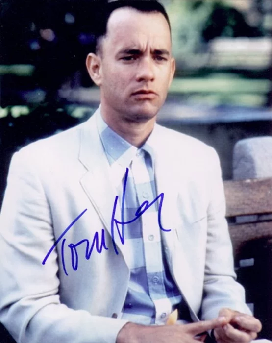 Tom Hanks autograph
