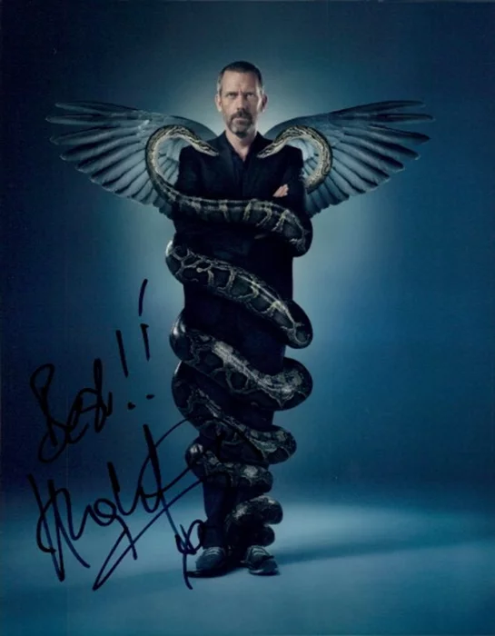 Hugh Laurie autograph
