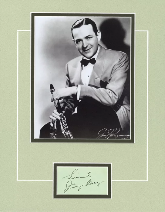 Jimmy Dorsey autograph