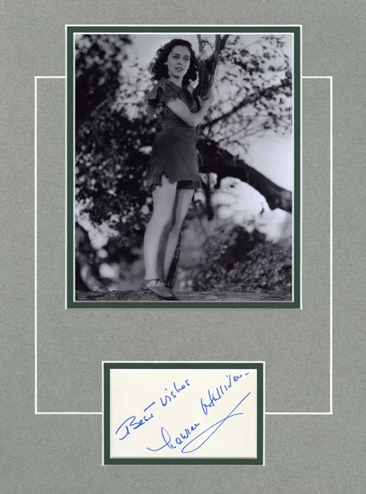 Maureen O'Sullivan autograph