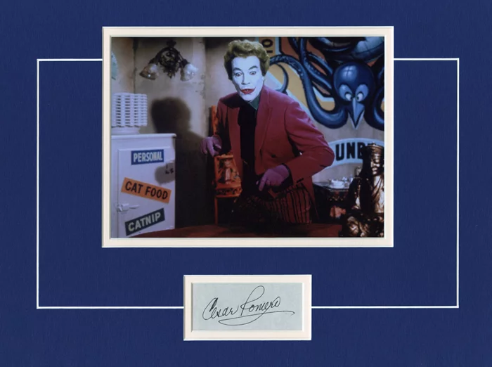 Cesar Romero autograph