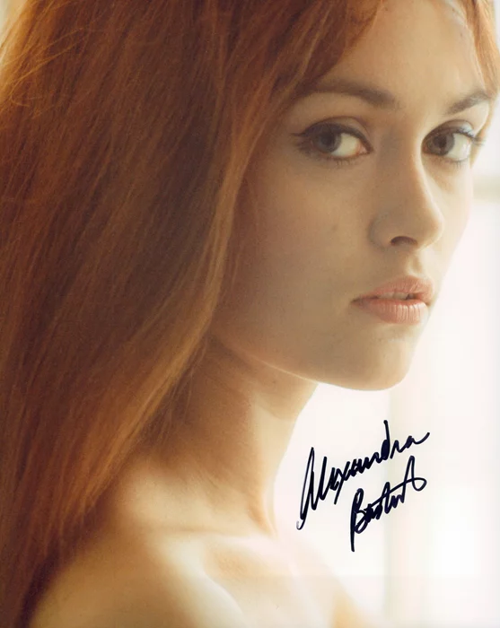 Alexandra Bastedo autograph