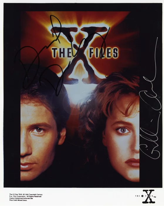 The X-Files autograph