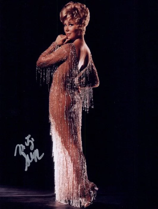 Mitzi Gaynor autograph