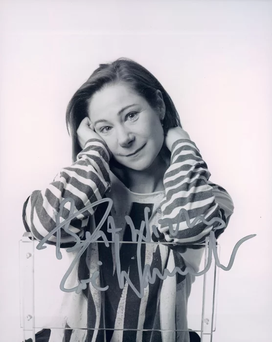 Zoe Wanamaker autograph