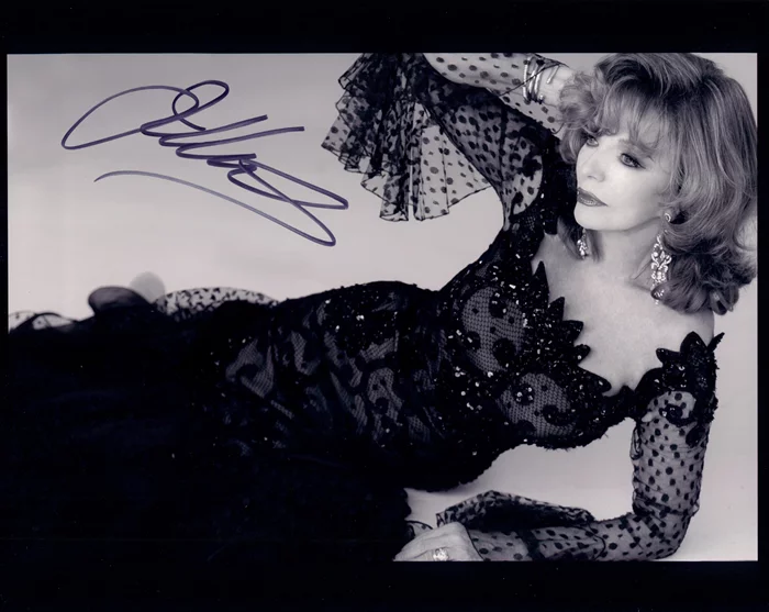 Joan Collins autograph