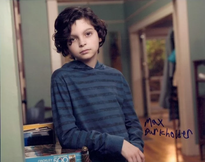 Max  Burkholder autograph
