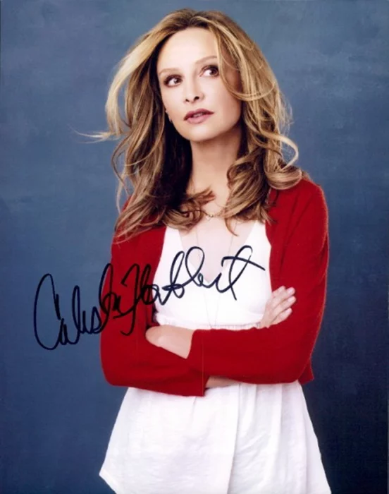 Calista Flockhart autograph