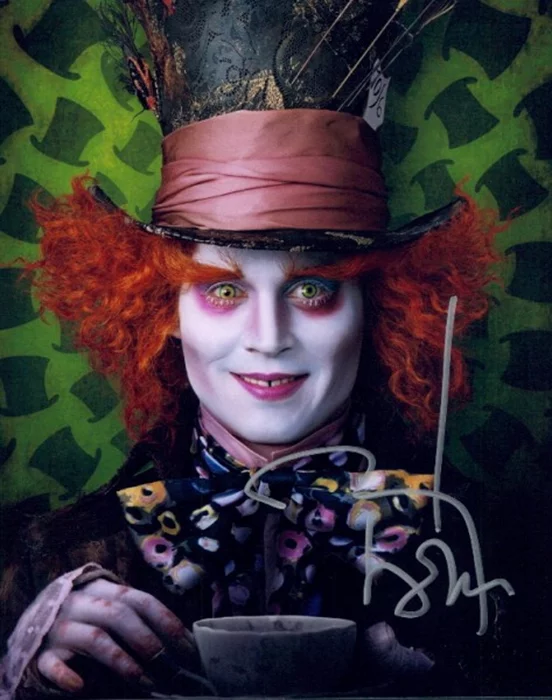 Johnny Depp autograph