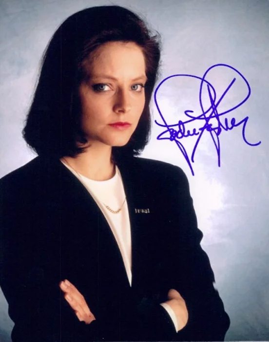 Jodie Foster autograph