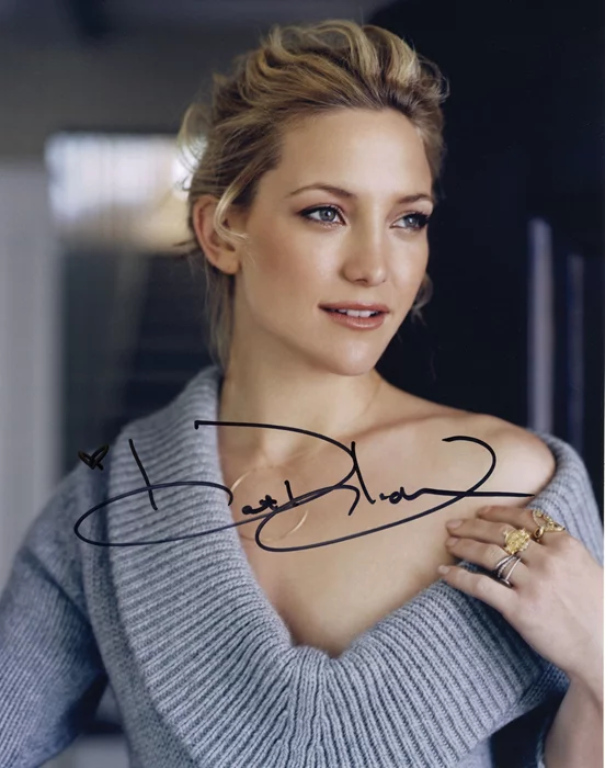 Kate Hudson autograph