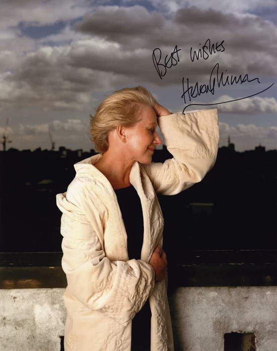 Helen Mirren autograph